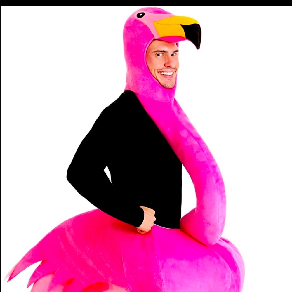 Adult flamingo Halloween costume